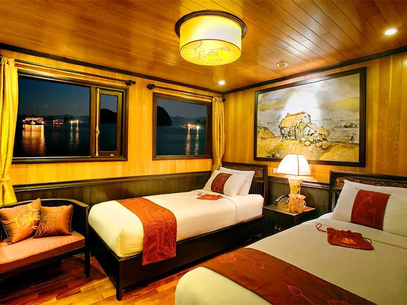 Indochina Sails Cruise - Superior Sea View - 1 Pax/ Cabin