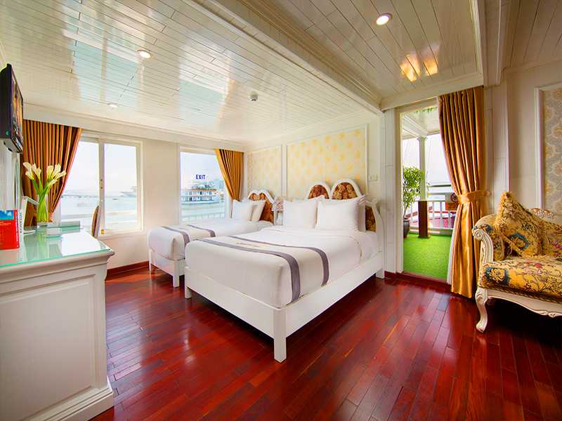 Exclusive Family Suite - 3 Pax/ Cabin (Location: 2nd Deck - Large Private Terrace)