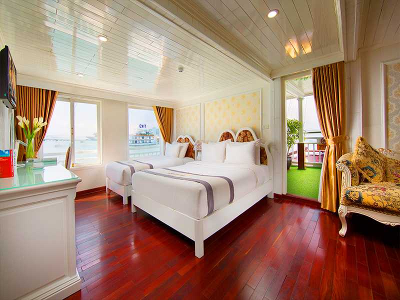 Signature Cruise - Exclusive Family Suite - 3 Pax/ Cabin (Location: 2nd Deck - Large Private Terrace)