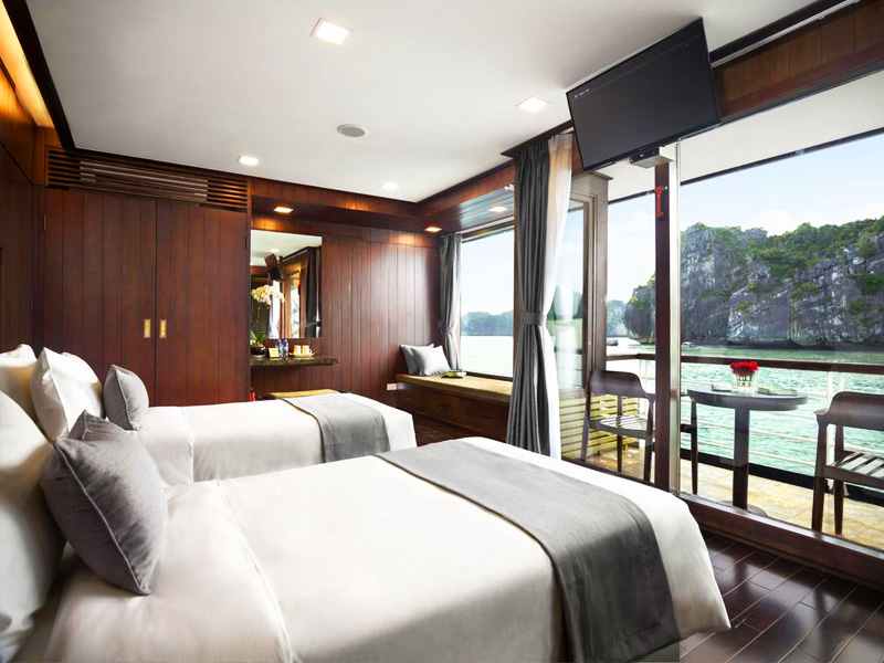 Orchid Cruise - Suite With Balcony - 1 Pax/ Cabin (Location: 1st Deck - Private Balcony)