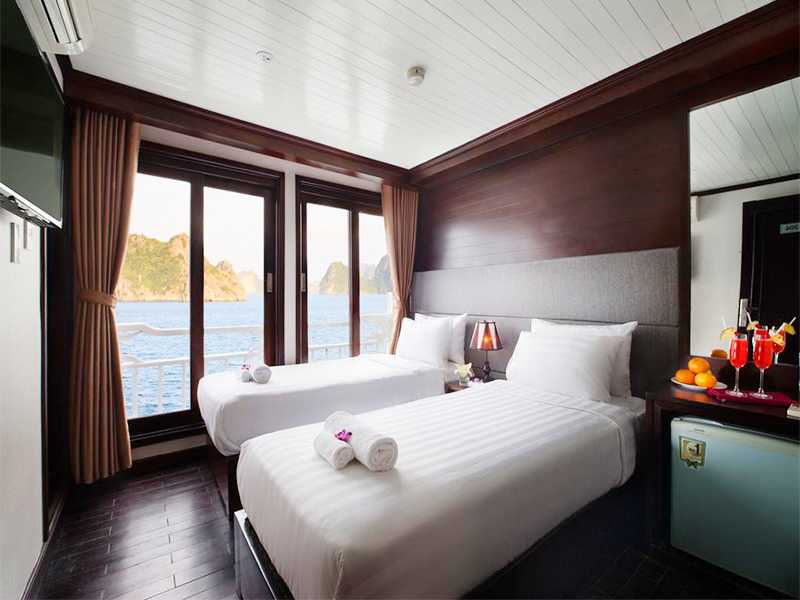 Premium Ocean View - 1 Pax/ Cabin (Location: 2nd Deck - Private Balcony)