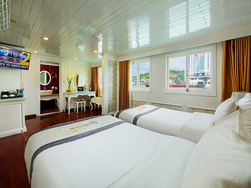 Signature Cruise Private Charter - Junior Suite Ocean Views - 1 Pax/ Cabin (Location: 1st Deck - Ocean View)