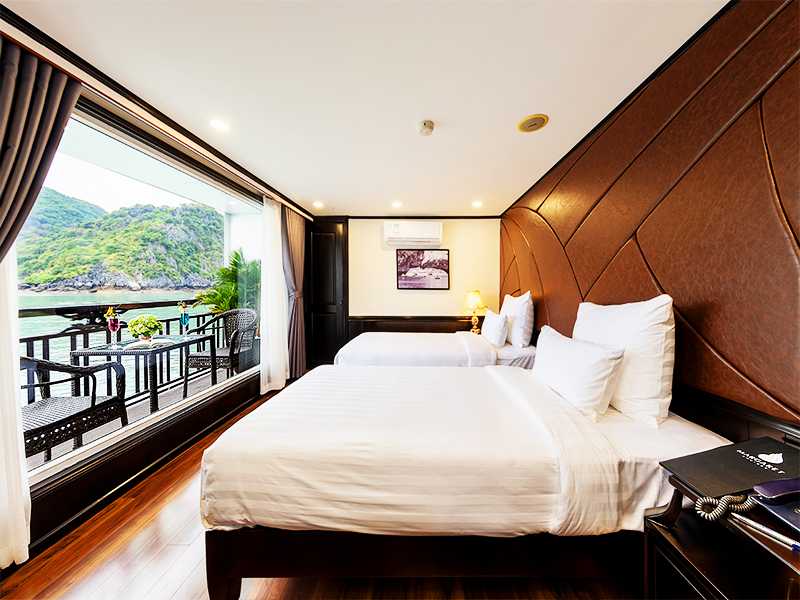 Suite Terrace - 2 Pax/ Cabin (Location: 3rd Deck - Private Terrace)