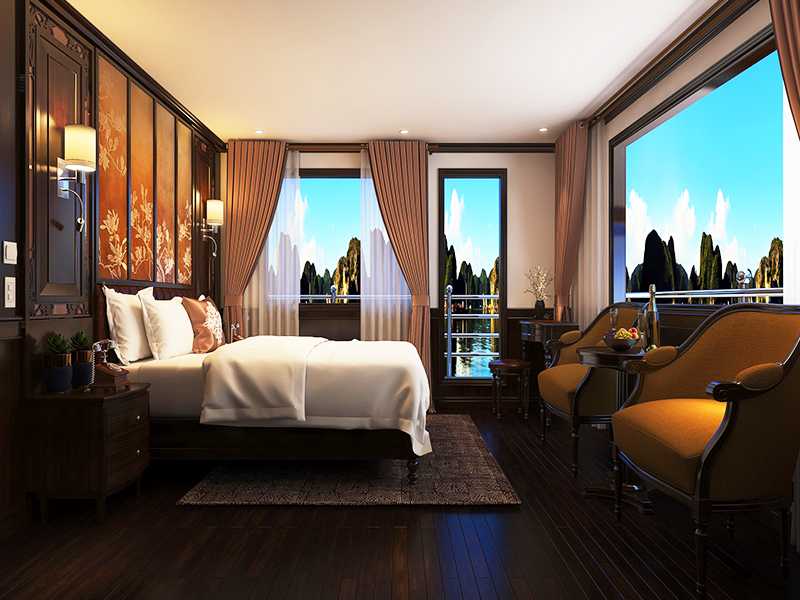 Terrace Royal Suite - 2 Pax/ Cabin (Location: 2nd Deck - Private Sun Terrace)