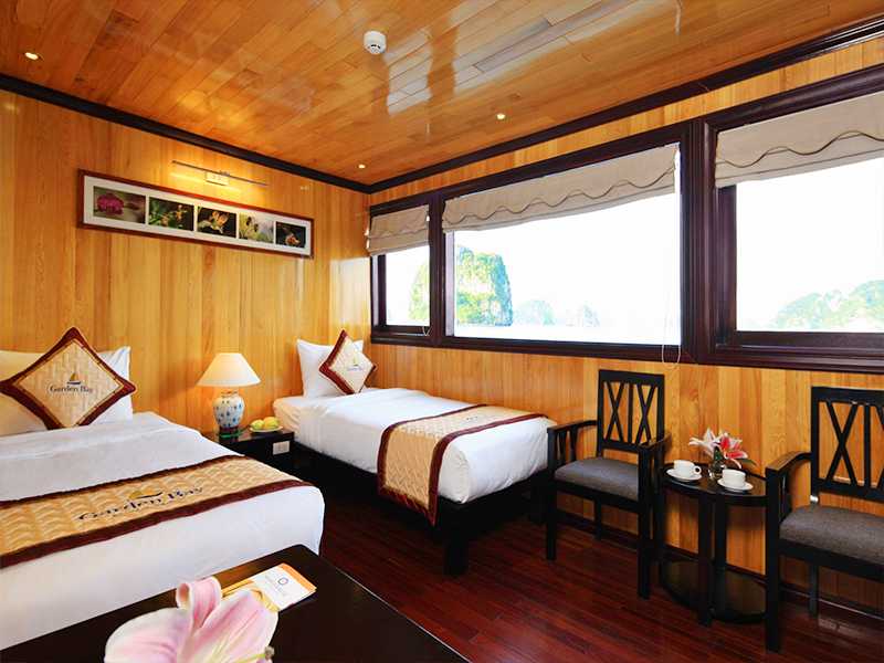 Garden Bay Luxury Cruise - Deluxe Sea View - 1 Pax/ Cabin (Location: 1st Deck - Sea View)