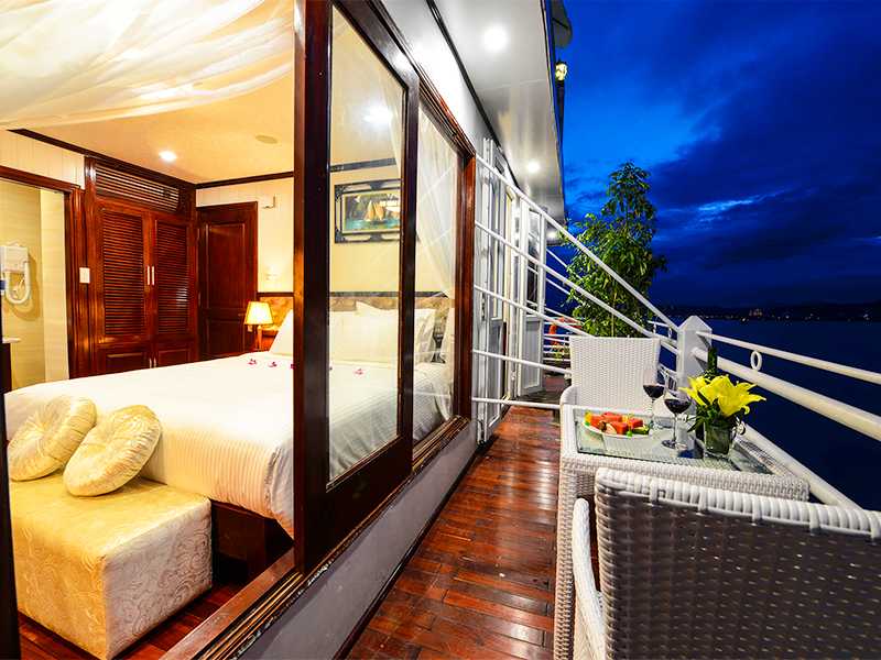 Suite Cabin - 2 Pax/ Cabin (Location: 2nd Deck - Large Private Balcony)