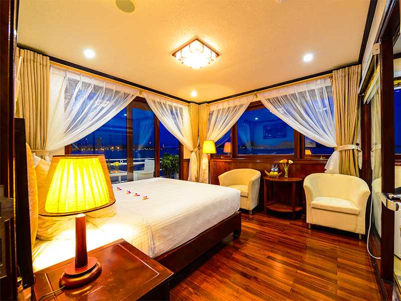 Halong Silversea Cruise - Suite On Top Cabin -  2 Pax/ Cabin (Location: 3rd Deck - Private Terrace)