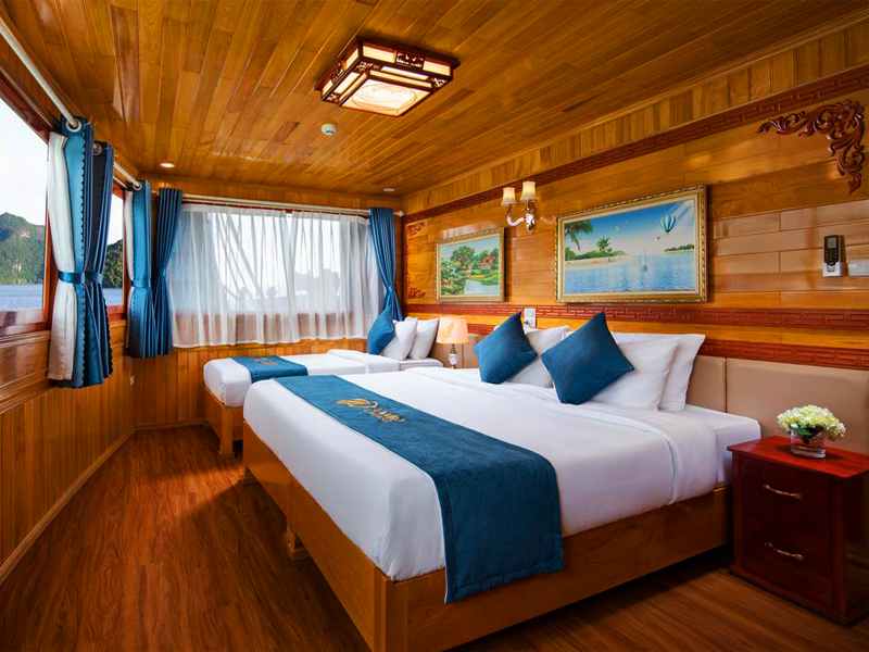 Deluxe Family Seaview - 3 Pax/ Cabin (Location: 1st Deck - Seaview)