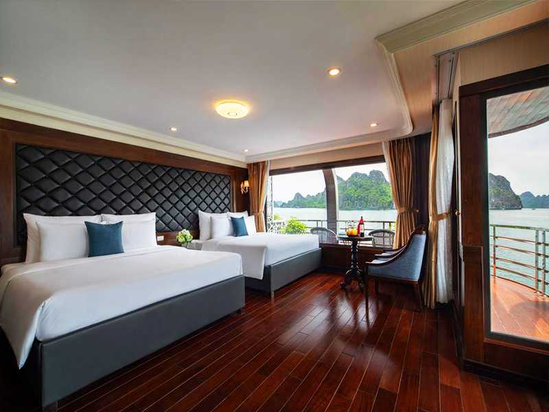 La Pandora Cruise - Family Suite Balcony - 4Pax/ Cabin (Location: 2nd Deck - Private Balcony)