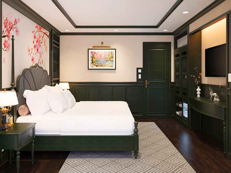  - Lan Ha Suite - 2 Pax/ Cabin (Location: 3rd Deck - Private Balcony)