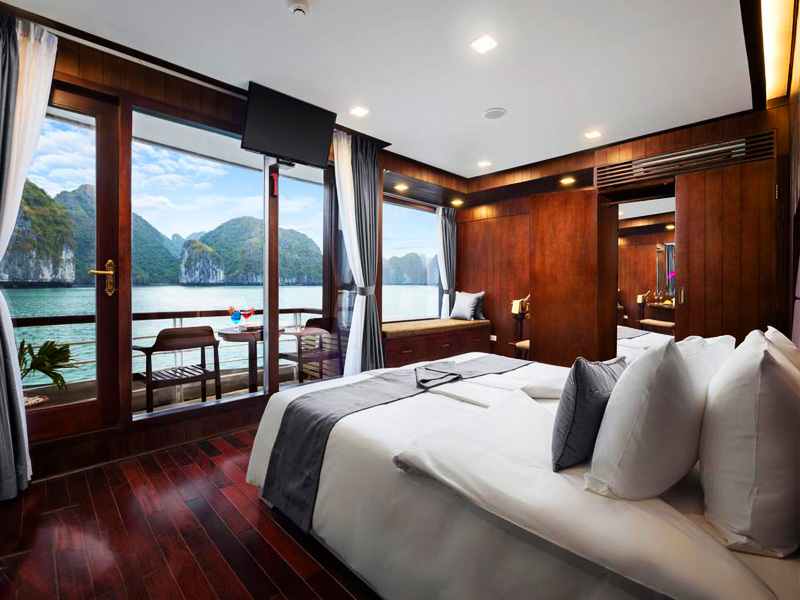 Orchid Cruise - Suite With Balcony - 2 Pax/ Cabin (Location: 1st Deck - Private Balcony)