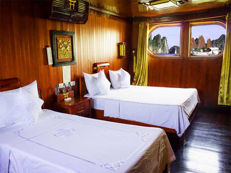 Red Dragon Cruise - Deluxe Triple Sea View - 3 Pax/ Cabin