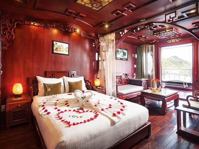 Royal Suite With Balcony - 2 Pax/ Cabin (Location: 2nd Deck - Private Balcony)