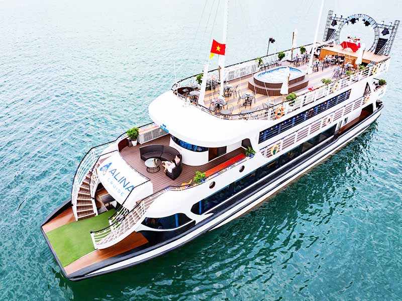 Alina Cruise - A New Beginning of the Heritage Journey| Halong Bay 1  Day Tour