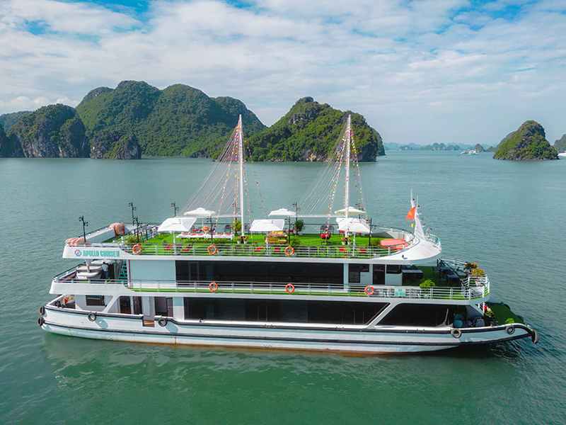 Apollo Cruise - Classical Elegance in Modern Luxury | Halong Bay 1 Day Tour