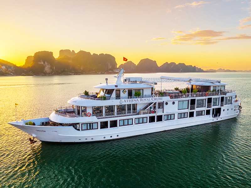 Athena Royal Cruise - 2 Days 1 Night  | Halong Bay & Lan Ha Bay