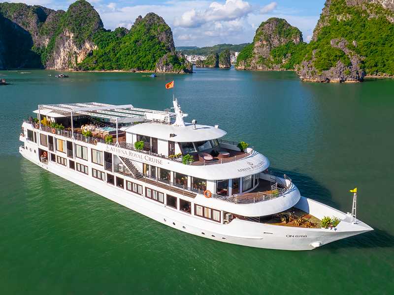 Athena Royal Cruise - 3 Days 2 Nights | Halong Bay & Lan Ha Bay