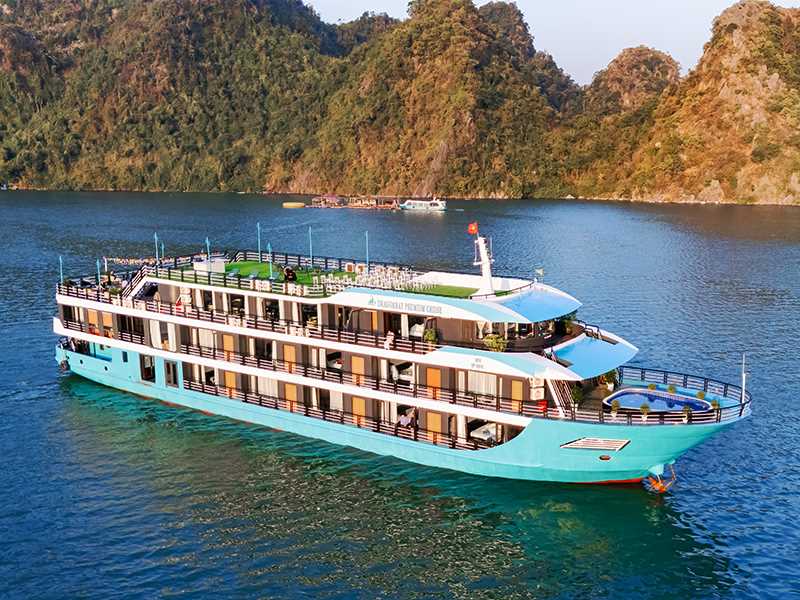 Dragon Bay Premium Cruise - 2 Days 1 Night | Lan Ha Bay