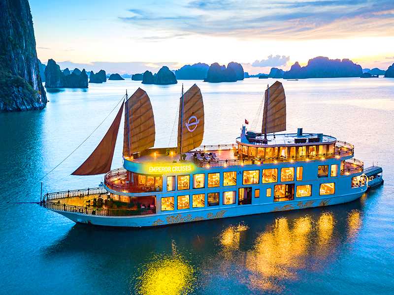 Emperor Cruises - 2 Days 1 Night | Halong Bay