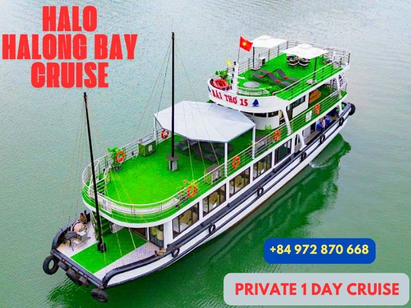 Halo Halong Bay Cruise - Private Day Tour - Create Your Stylist Experience (6-Hour Cruise) - THE BEST CHOICE.