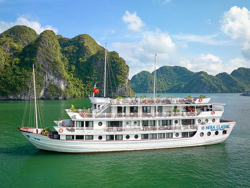 Hera Classic Boutique Cruise - 2 Days 1 Night | Halong Bay