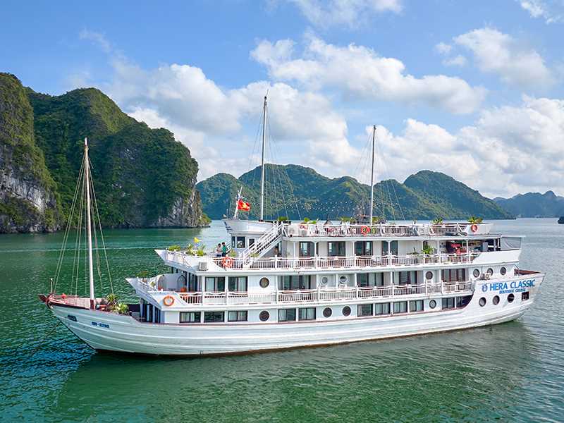 Hera Classic Boutique Cruise - 3 Days 2 Nights | Halong Bay & Lan Ha Bay