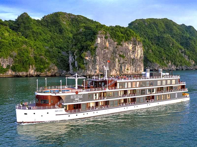 Heritage Cruises - 3 Days 2 Nights | Halong Bay & Lan Ha Bay