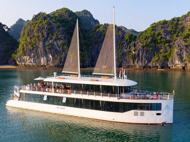 Jade Sails Cruise - The Most Luxury 1 Day Cruise Tour | Halong Bay & Lan Ha Bay