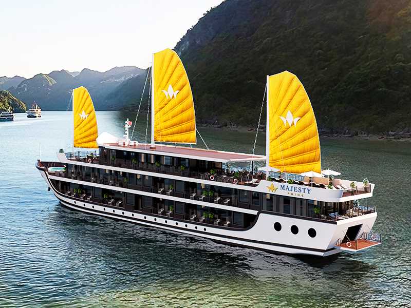 Majesty Prime Cruise - 3 Days 2 Nights | Lan Ha Bay &  Halong Bay