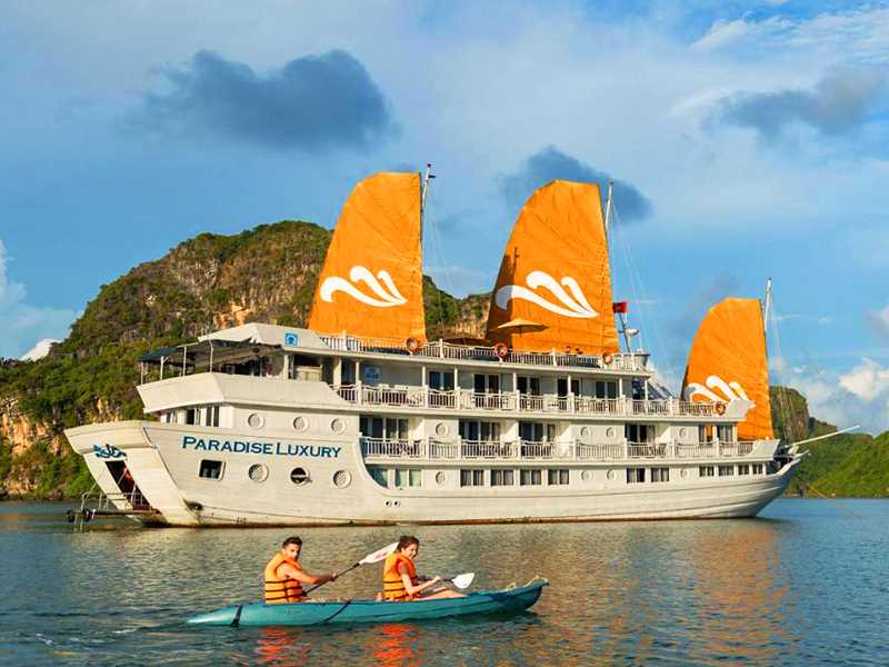 Paradise Sails Cruise - 3 Days 2 Nights | Halong Bay & Lan Ha Bay