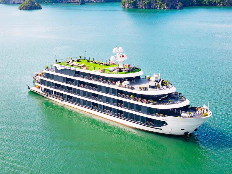 Velar Of The Seas Cruise - 2 Days 1 Night | Halong Bay & Lan Ha Bay