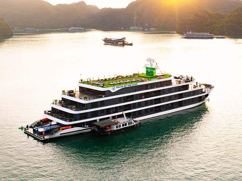 Velar of the Seas Cruise - 3 Days 2 Nights | Halong Bay & Lan Ha Bay, Cat Ba Island