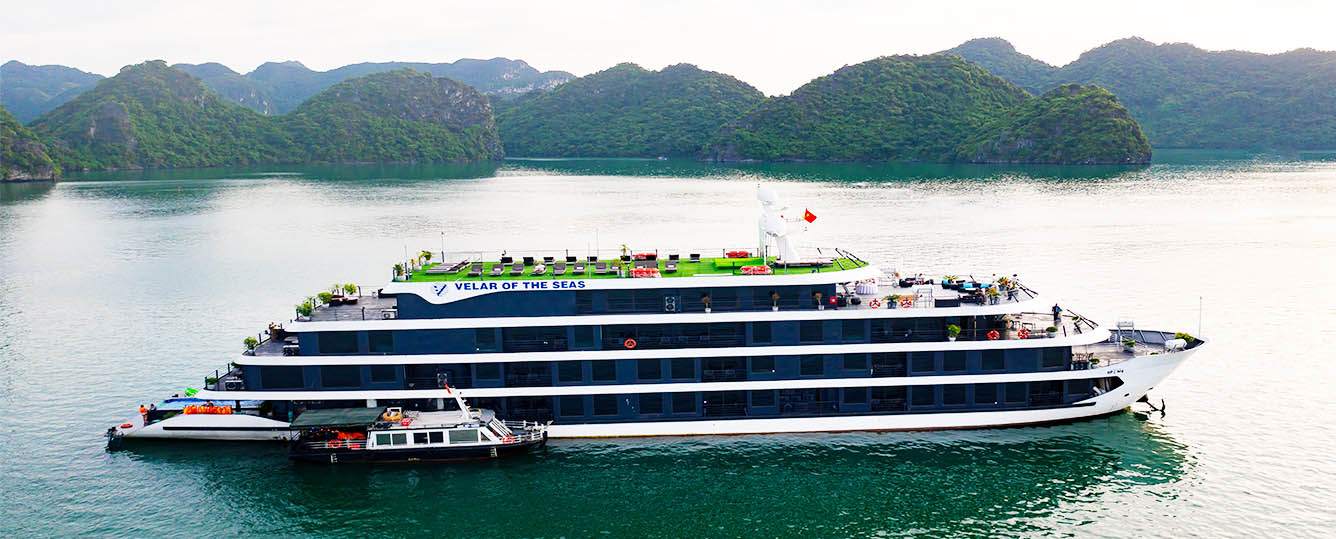 Velar of the Seas Cruise - 3 Days 2 Nights | Halong Bay & Lan Ha Bay, Cat Ba Island