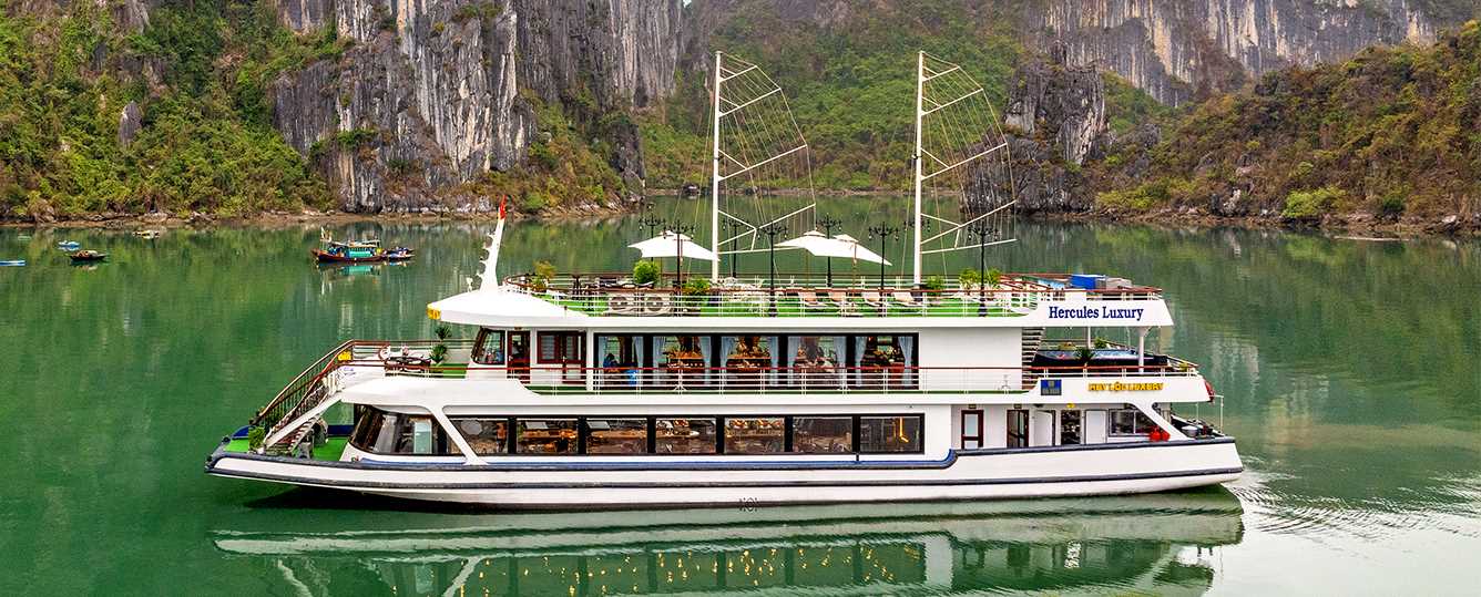 Hercules Luxury Cruise - A Premier Day Tour on Ha Long Bay | Halong Bay 1 Day Tour