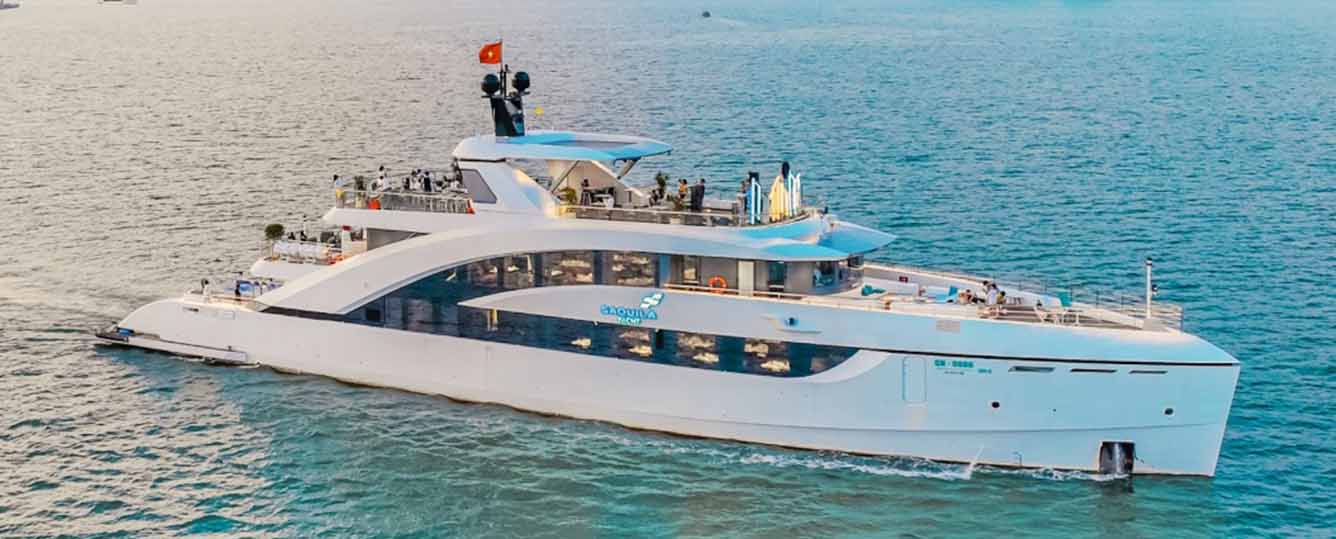 Saquila Yacht - A Masterpiece of Luxury Cruising | Halong Bay 1 Day