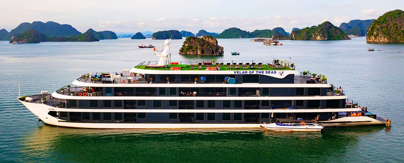 Velar Of The Seas Cruise - 2 Days 1 Night | Halong Bay & Lan Ha Bay